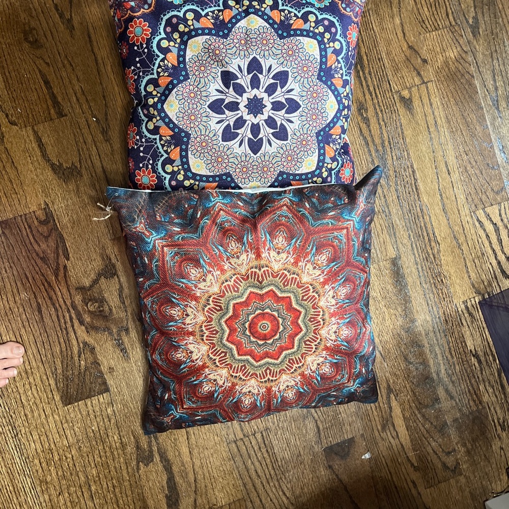 Decorative Pillows /Mandala style design throw pillows